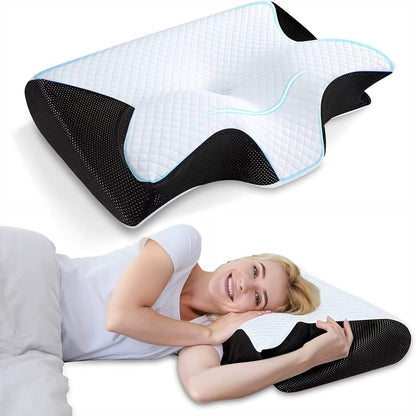 Oreiller ergonomique design confortable pour nuits paisibles